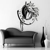 Wall Sticker Horseshoe Silhouette