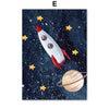 Load image into Gallery viewer, Astronaut Wall Art Canvas Painting