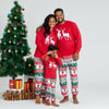 Matching Christmas Pajamas Family Set - Two Deers