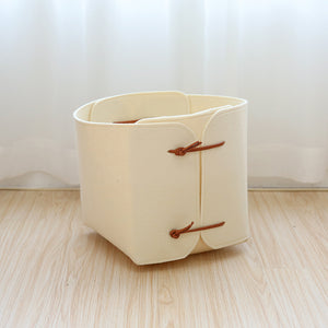 Felt Foldable Sundries Bucket Storage