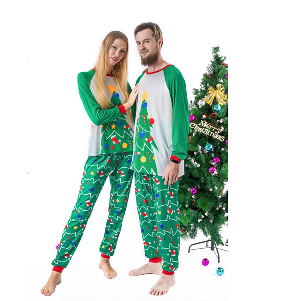 Matching Christmas Pajamas Family Set - Xmas Tree