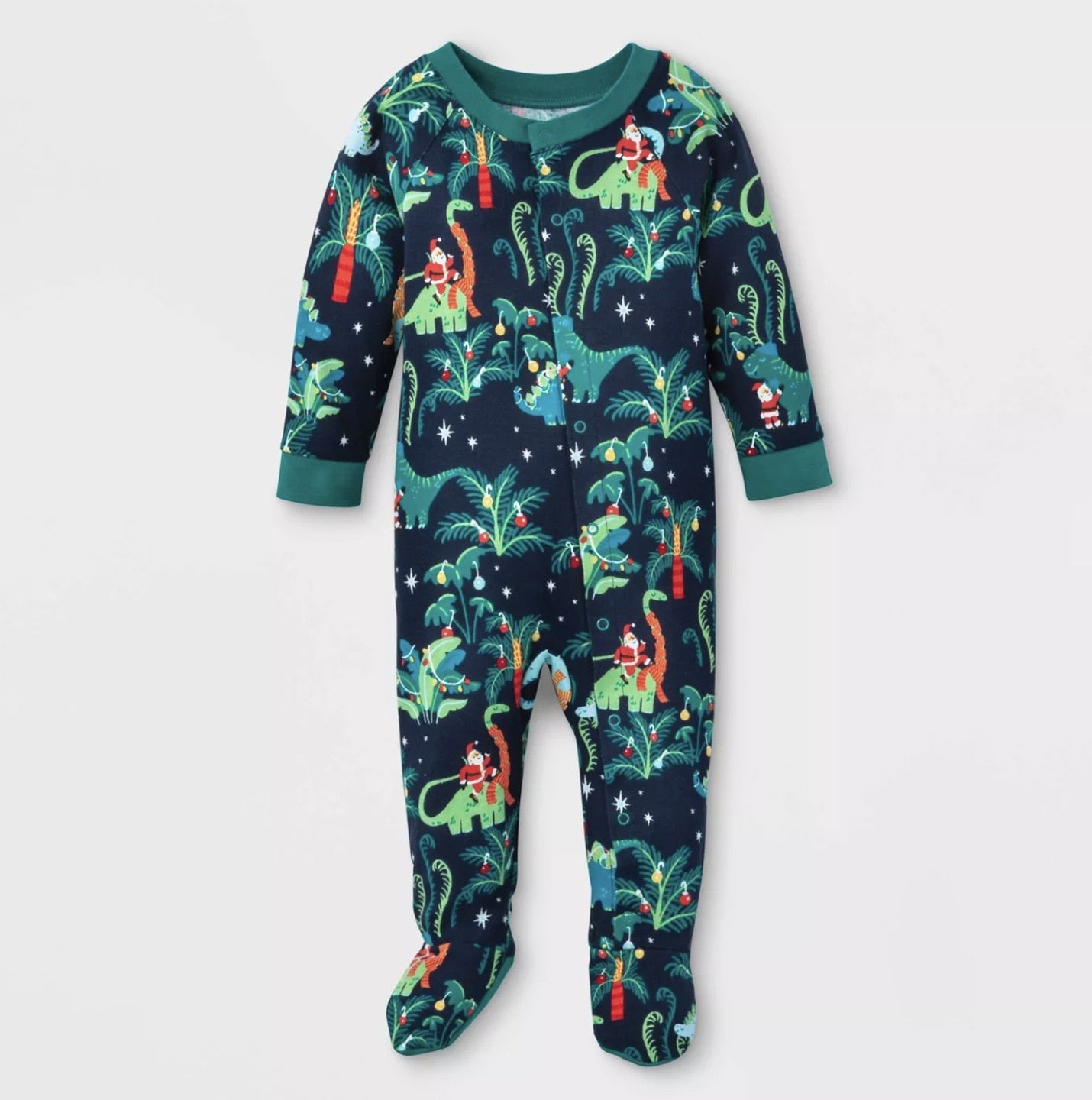 Matching Christmas Pajamas Family Set - Dinosaur