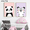 Load image into Gallery viewer, Funny Cute Animals Nursery Canvas Posters