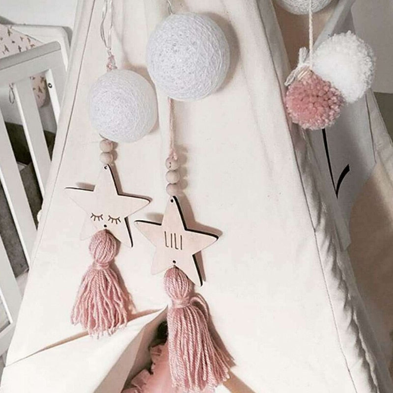 Cute Star Nursery Hanging - Customizable