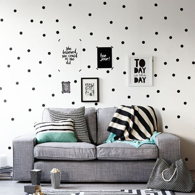 Polka Dots Pattern Vinyl Wall Stickers