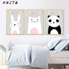 Load image into Gallery viewer, Painting Panda Nursery Canvas Posters