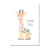 Watercolor Animals Nursery Canvas Posters