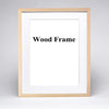 Nature Solid Wooden Frame - Light Wood